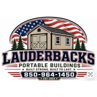 Lauderback's Portable Buildings logo